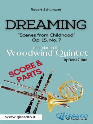 cover image of Dreaming--Woodwind Quintet (score & parts)